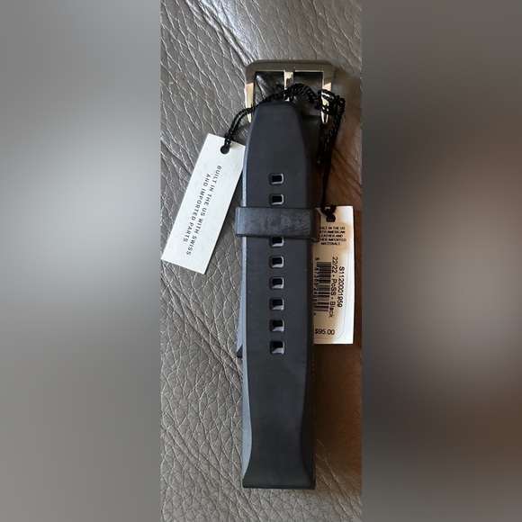 Shinola Accessories Nwt 95 Shinola Rubber Watch Strap Band 22mm